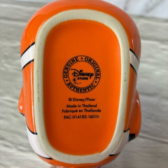 Disney Store Authentic Pixar Finding Nemo 3D Character Orange Coffee Mug - Picture 7 of 7